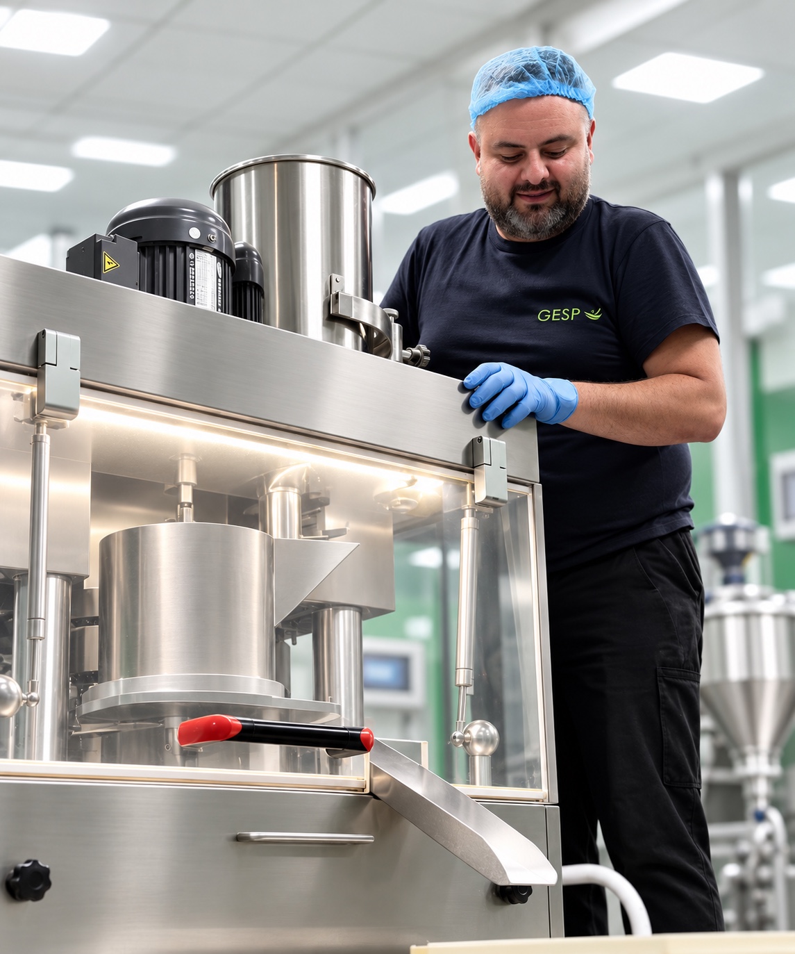 Produzione di integratori alimentari in ambiente produttivo